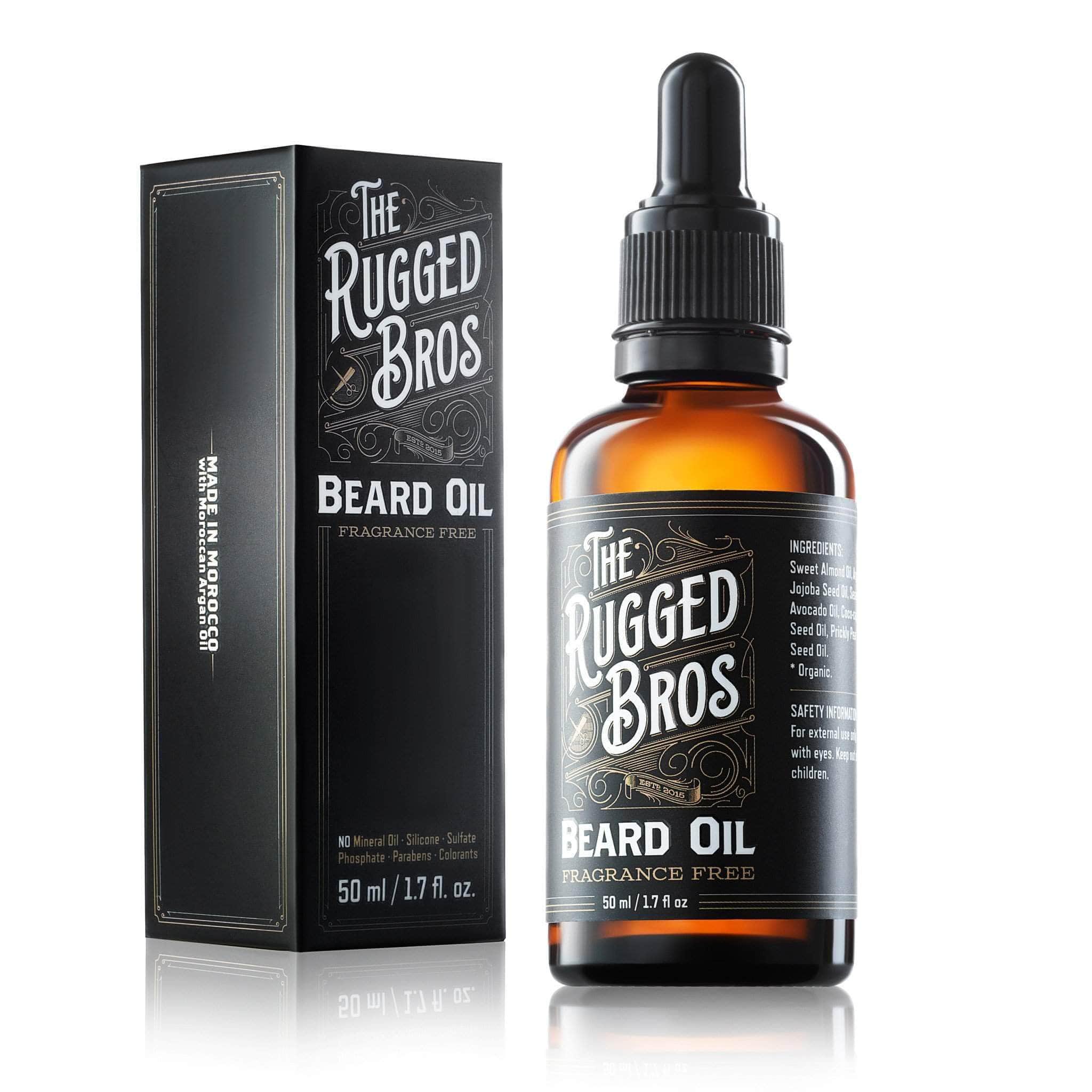 Beard Oil - Fragrance Free (2 oz)